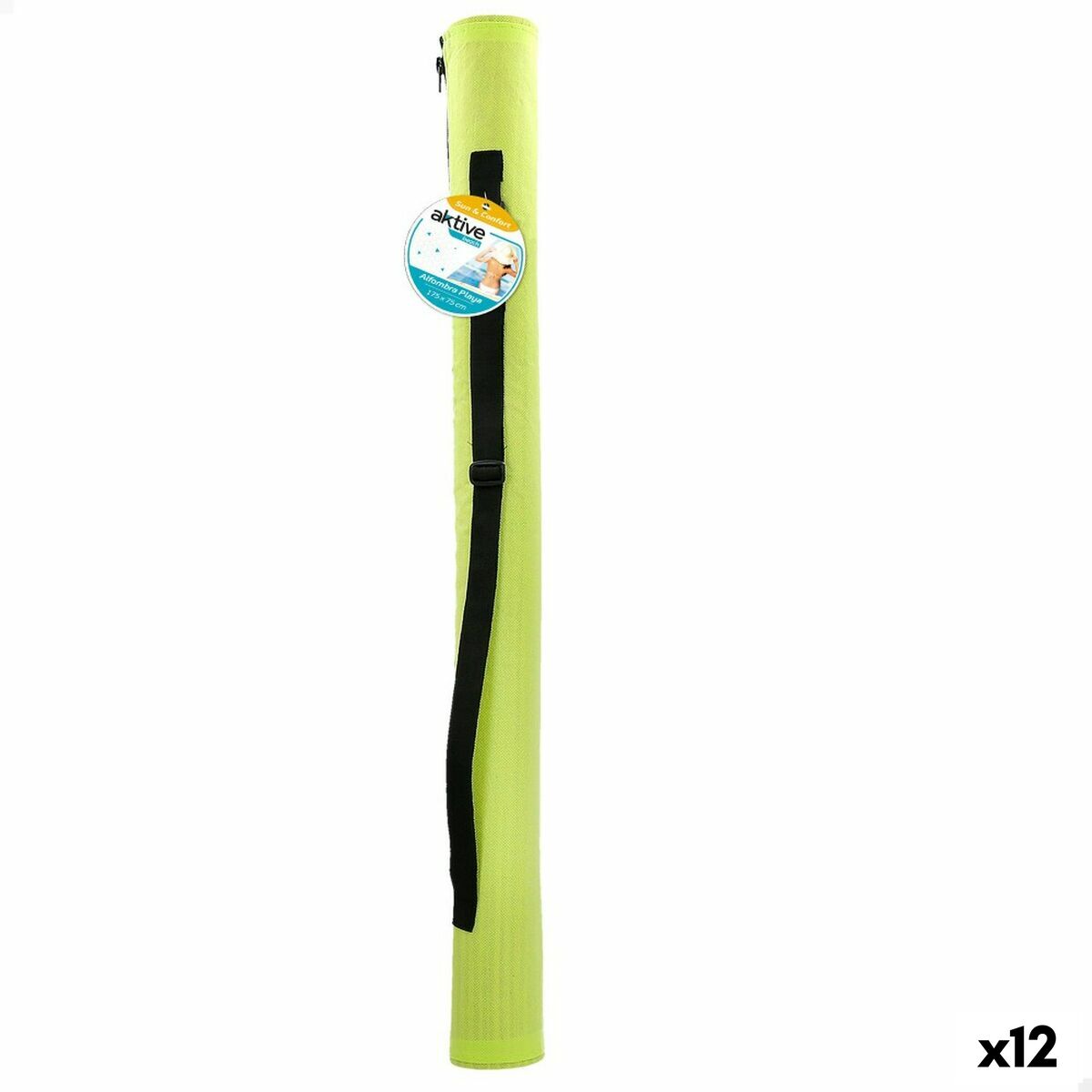 Beach Towel Aktive PVC 175 x 0,5 x 75 cm (12 Units) Beach Towel Aktive PVC 175 x 0,5 x 75 cm (12 Units)