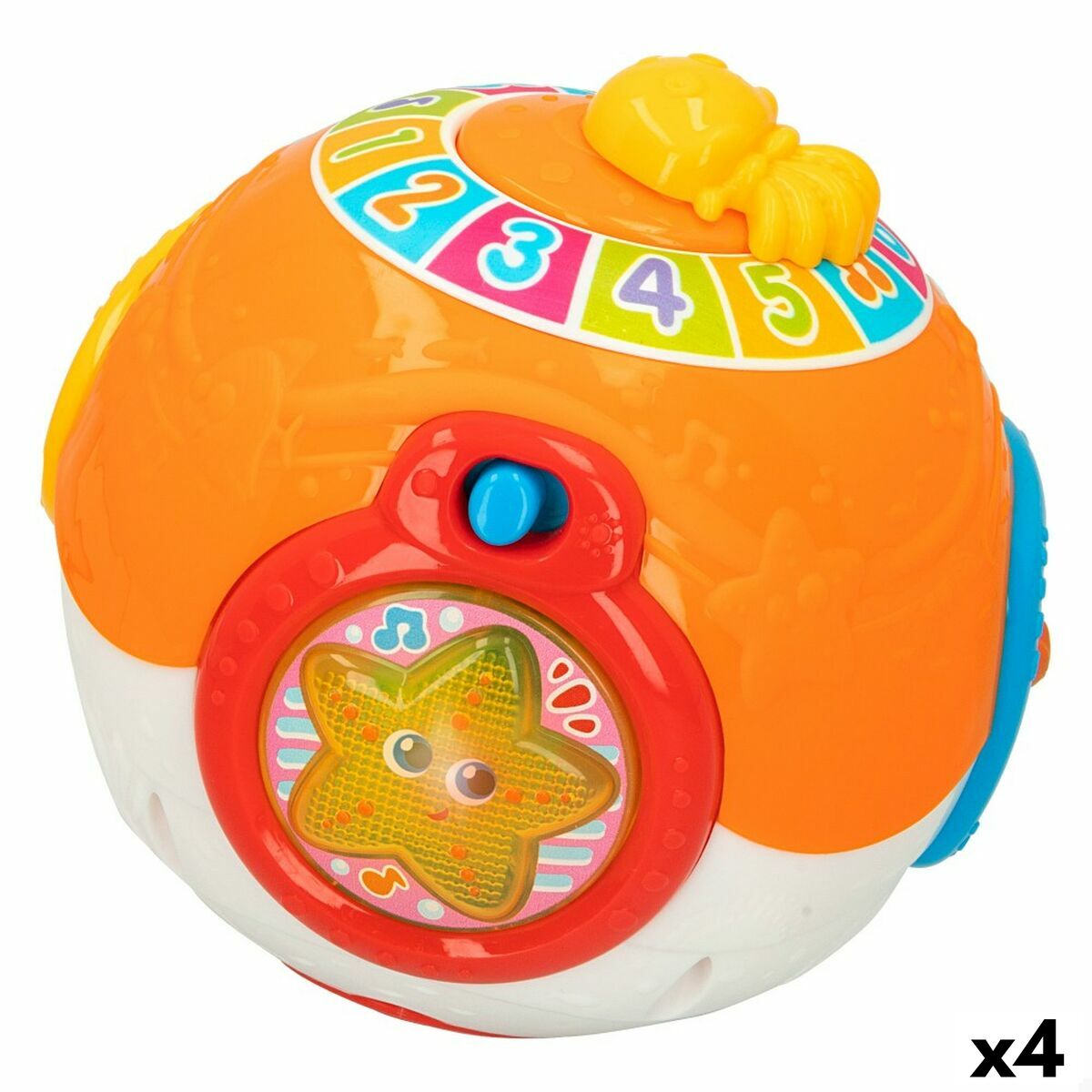 Musical Toy Winfun 15 x 15 cm (4 Units) Ball Musical Toy Winfun 15 x 15 cm (4 Units) Ball
