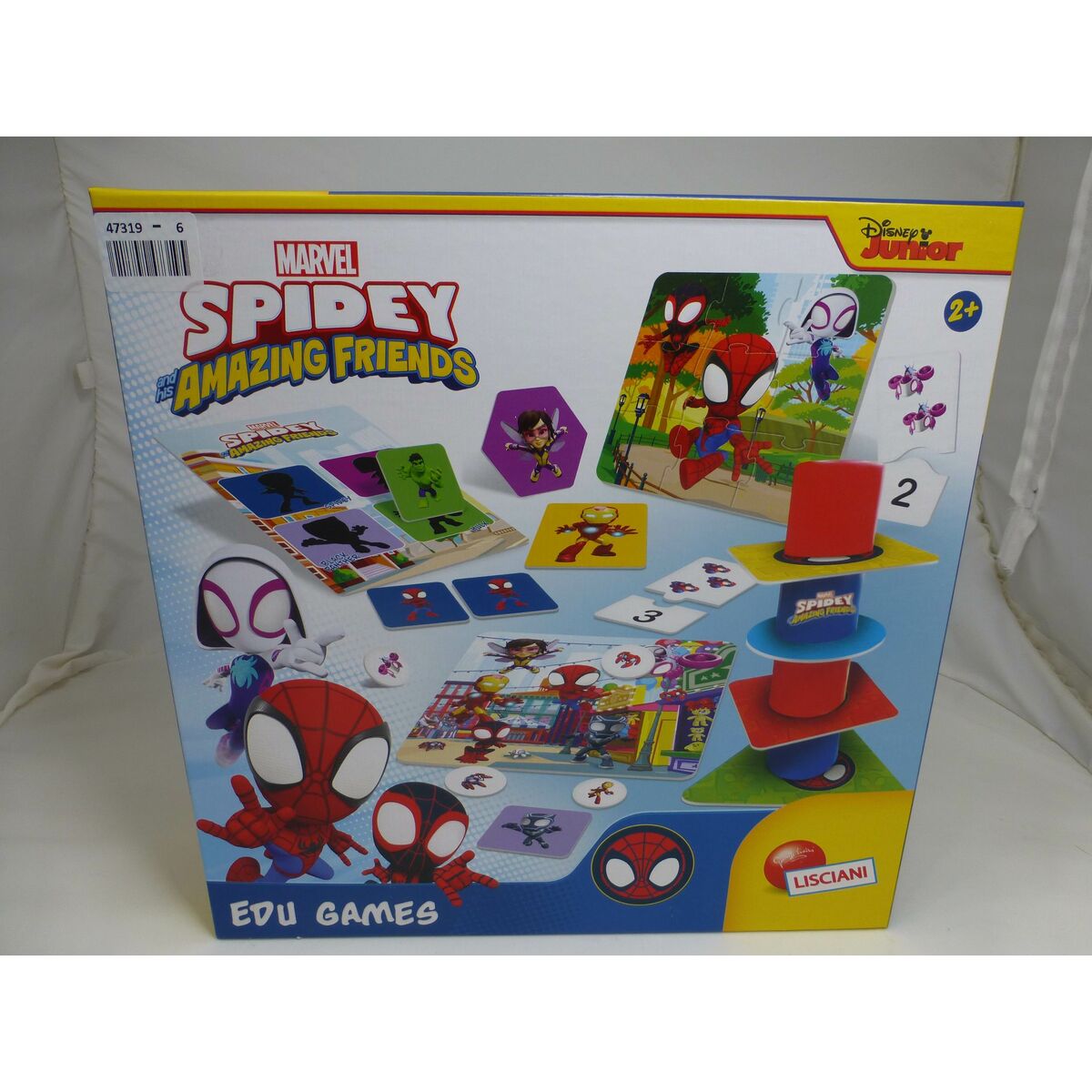 Educational Game Spidey 24,5 x 0,2 x 24,5 cm (6 Units) 10-in-1
