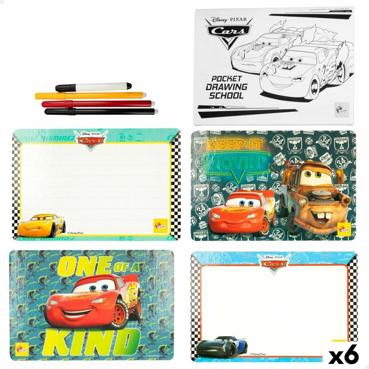 Drawing Set Cars Pocket Drawing School (6 Units) Drawing Set Cars Pocket Drawing School (6 Units)