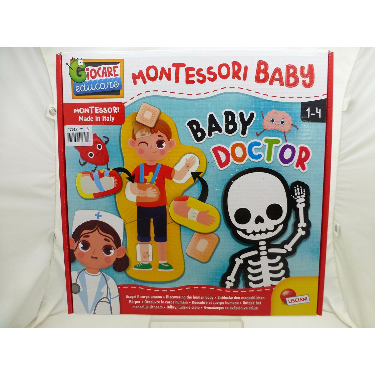 Educational Game Lisciani Baby Doctor 22,5 x 0,5 x 47,5 cm (6 Units)