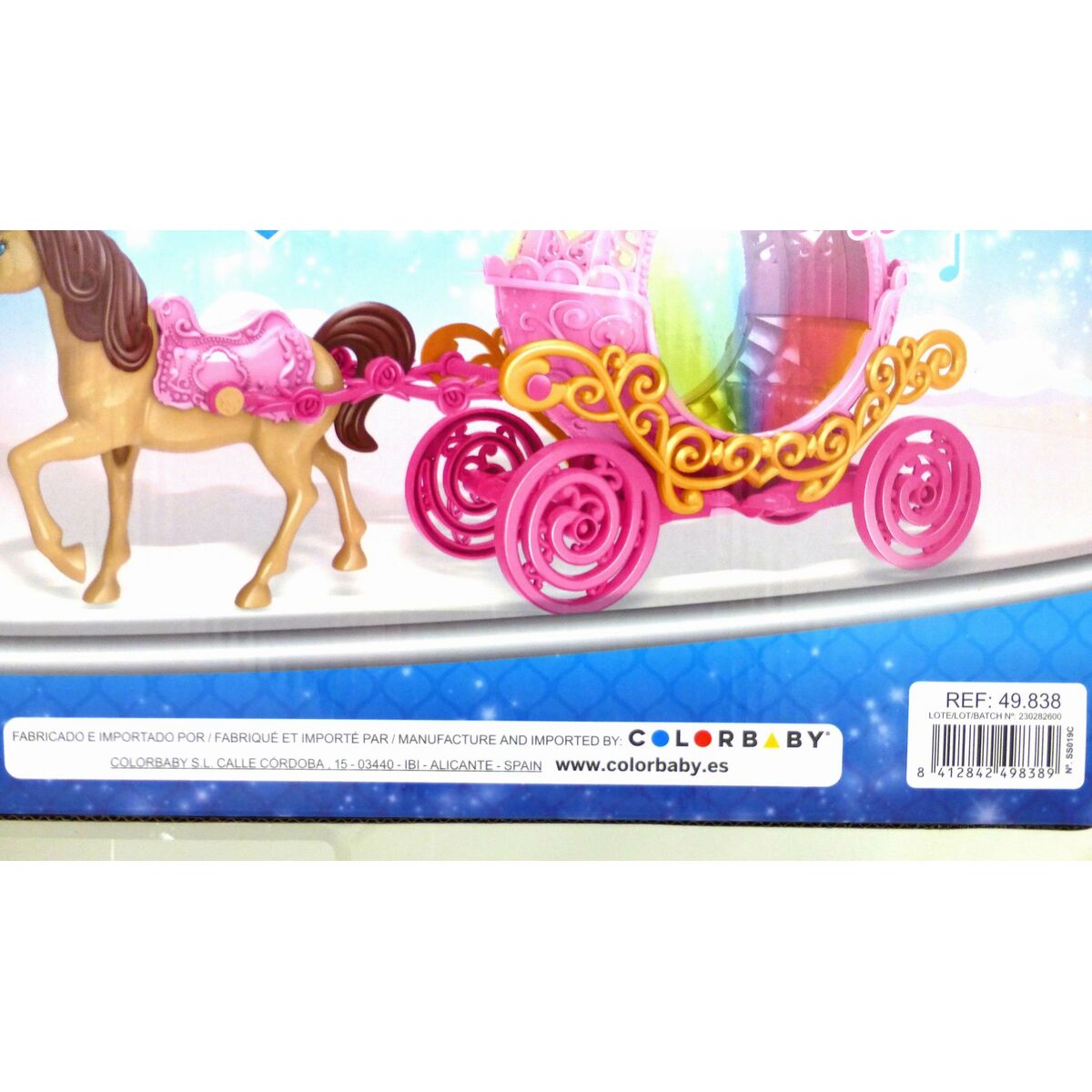 Playset Colorbaby Isabella 6 Units 28,5 x 14,5 x 7 cm Carriage