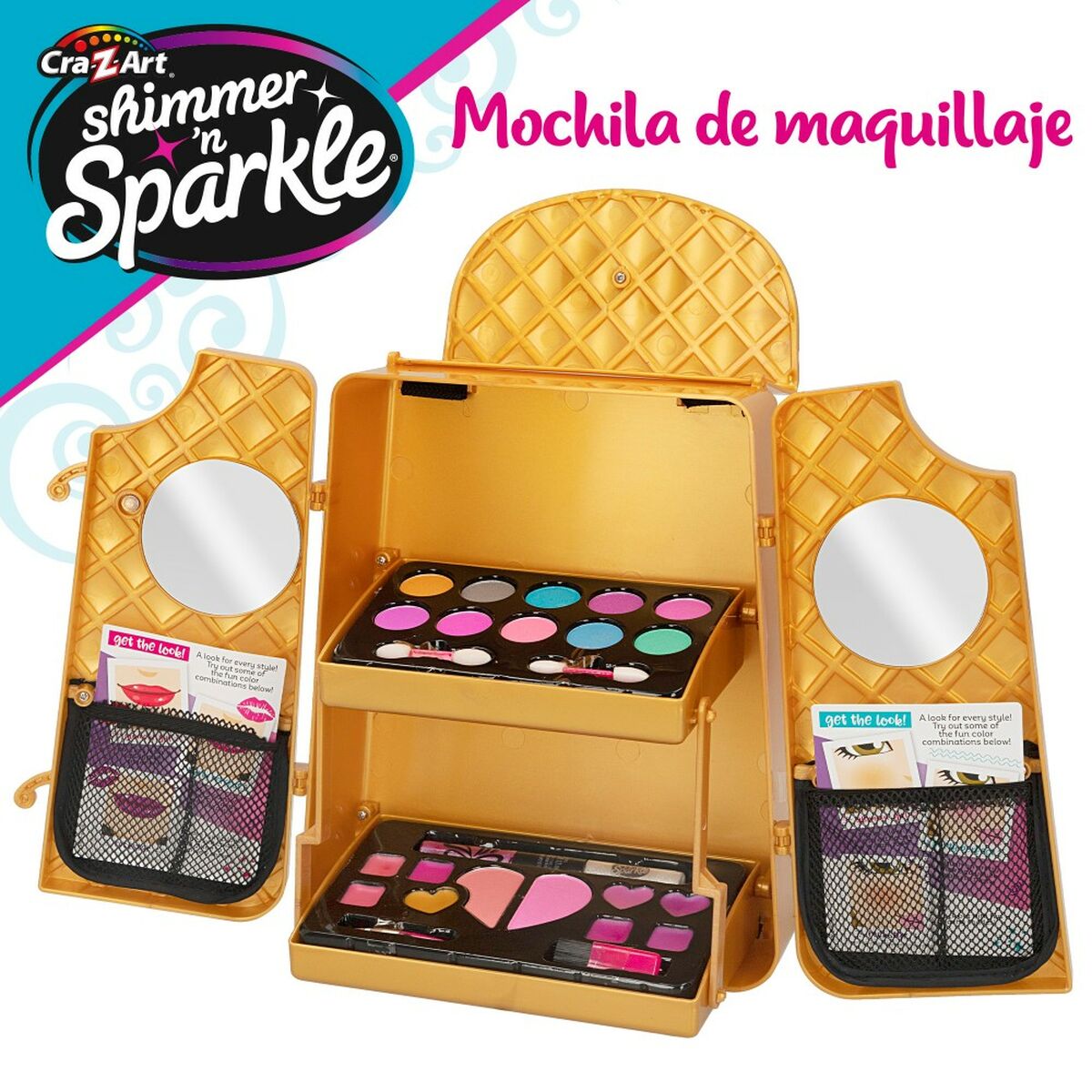 Children’s Make-up Set Cra-Z-Art Shimmer ‘n Sparkle 20,5 x 23,5 x 6,5 cm 4 Units