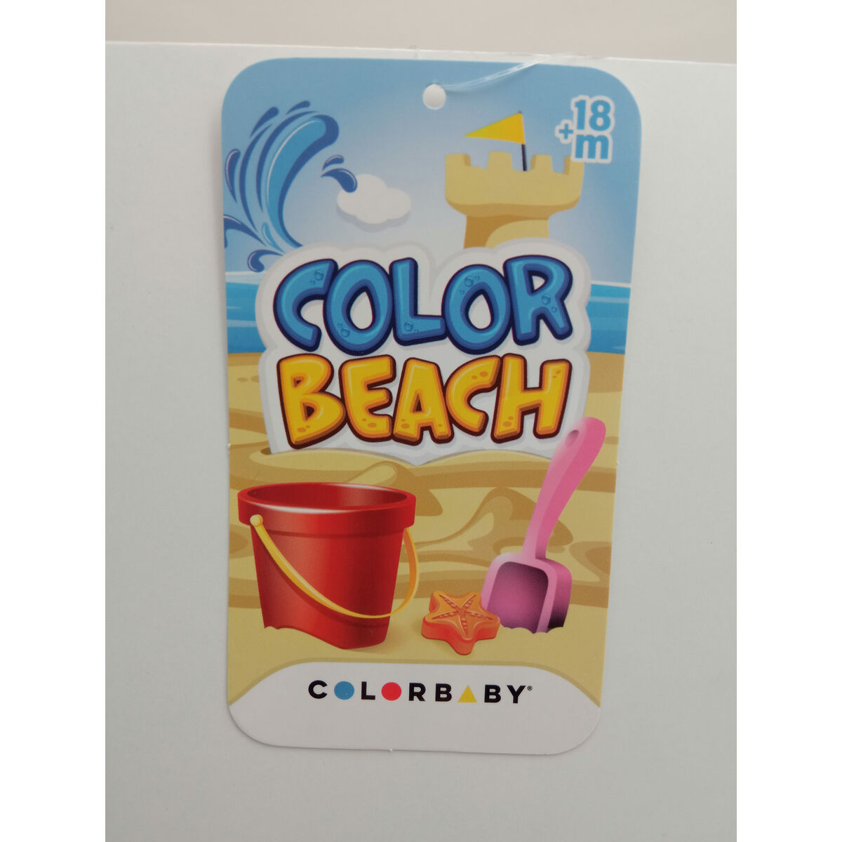 Tipper Truck Colorbaby 18 cm Beach Plastic (24 Units)