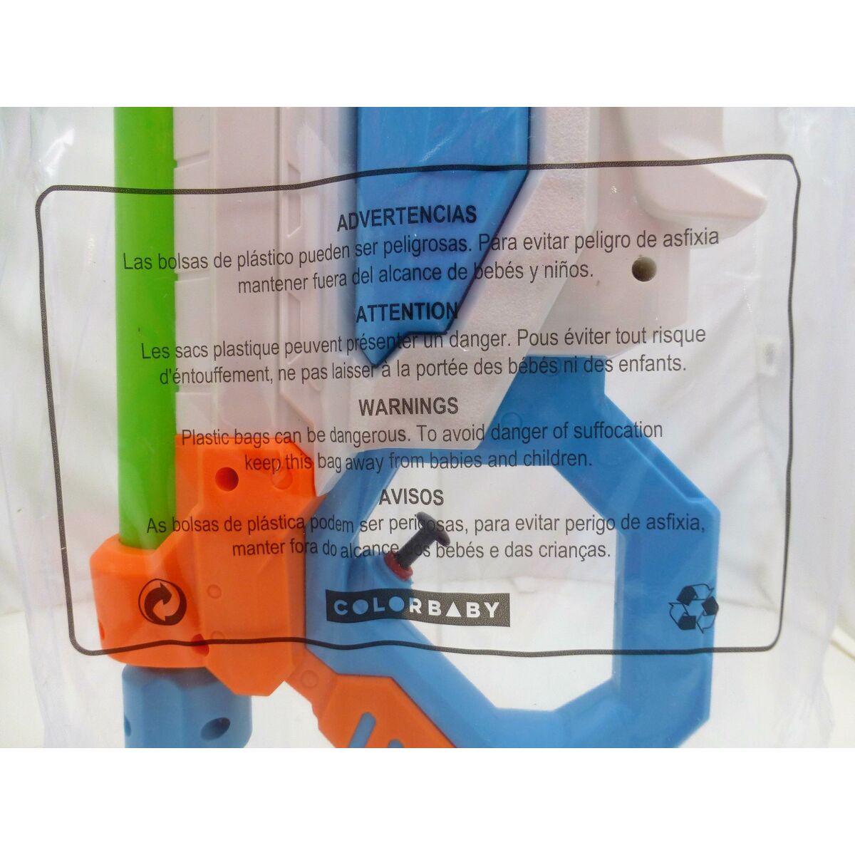 Water Pistol Colorbaby 33,5 x 15,5 x 6 cm (6 Units)