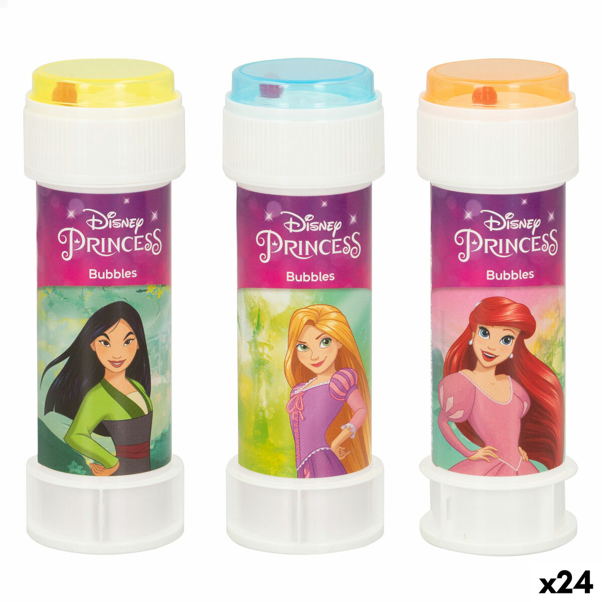 Bubble Blowing Game Disney Princess 3,8 x 11,5 x 3,8 cm (24 Units) Bubble Blowing Game Disney Princess 3,8 x 11,5 x 3,8 cm (24 Units)