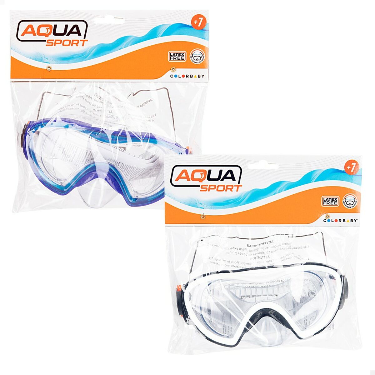 Diving Mask AquaSport (12 Units) Children’s
