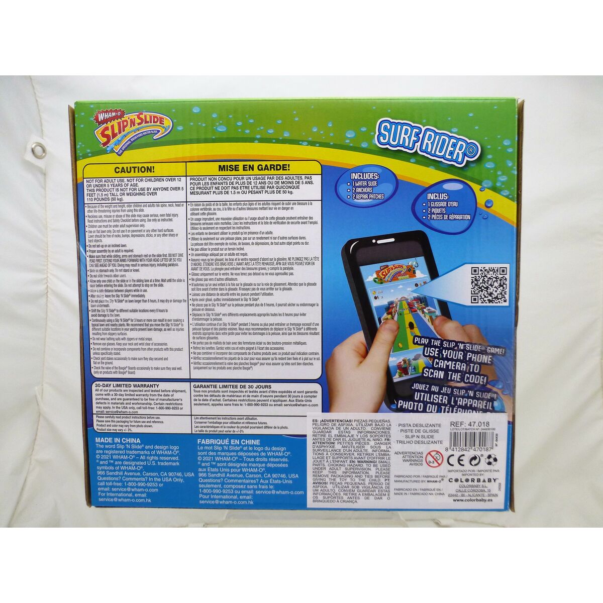 Water Slide Wham-O 70 x 12 x 450 cm 6 Units