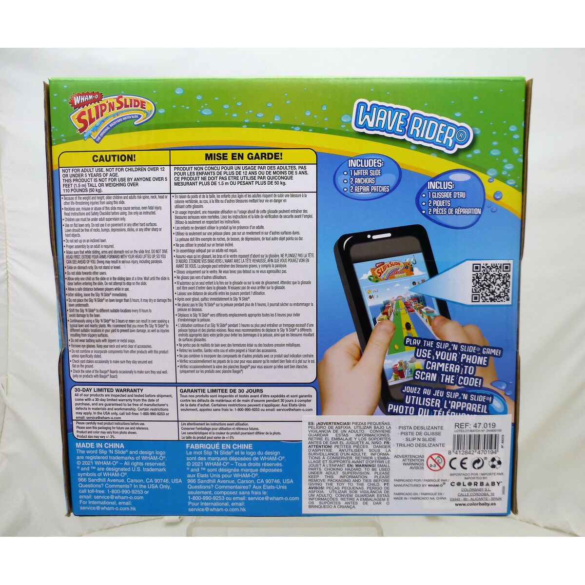 Water Slide Wham-O 74 x 12 x 550 cm 4 Units