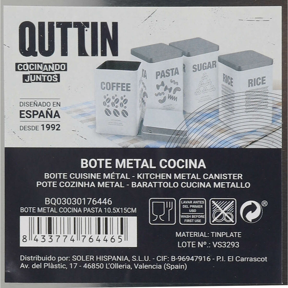 Tin Quttin PASTA (12 Units)