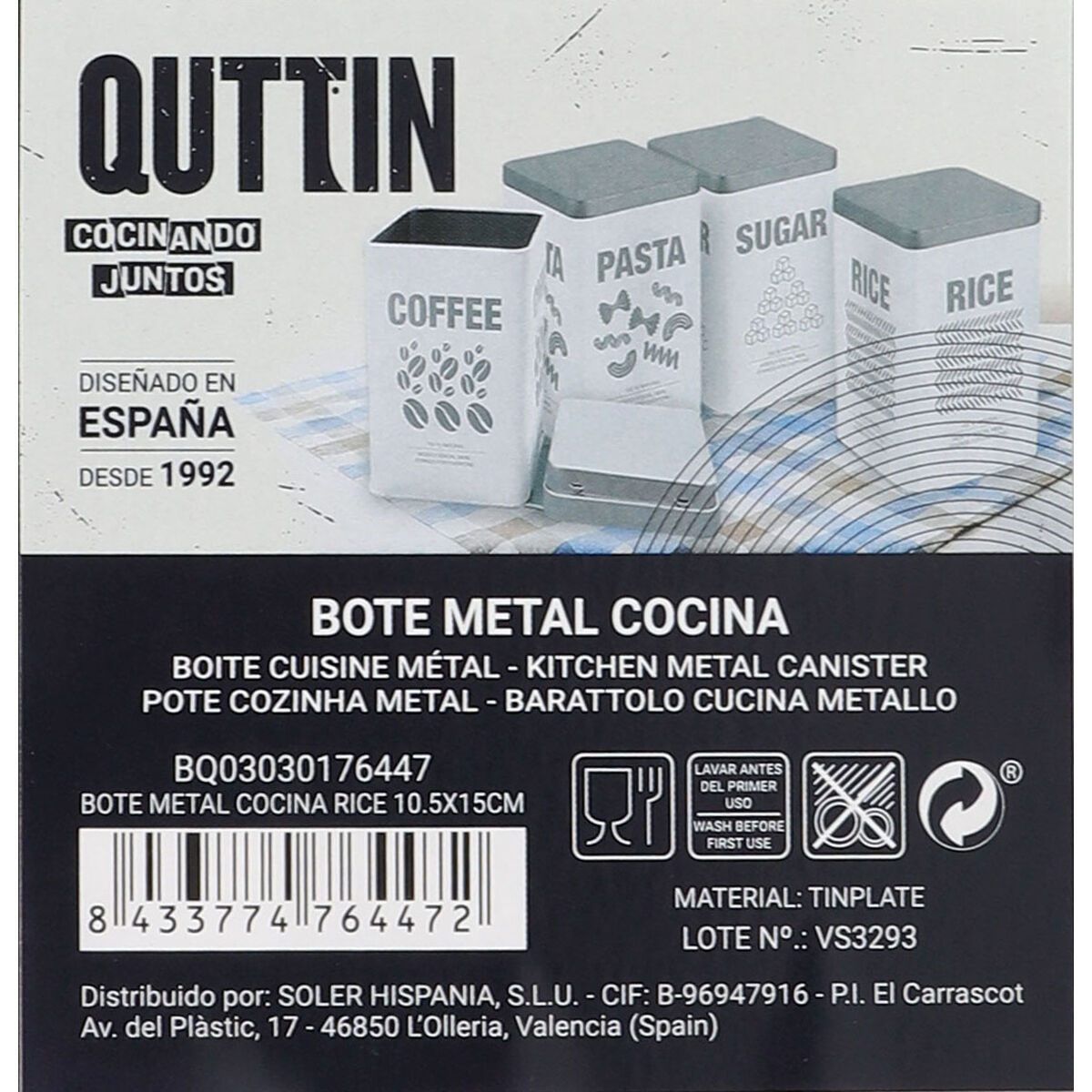 Tin Quttin RICE (12 Units)