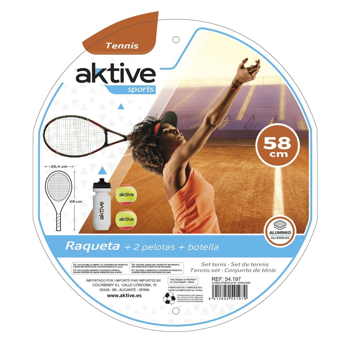 Tennis Racquet Aktive (2 Units)
