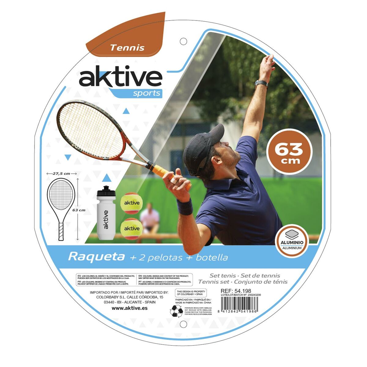 Tennis Racquet Aktive (2 Units)
