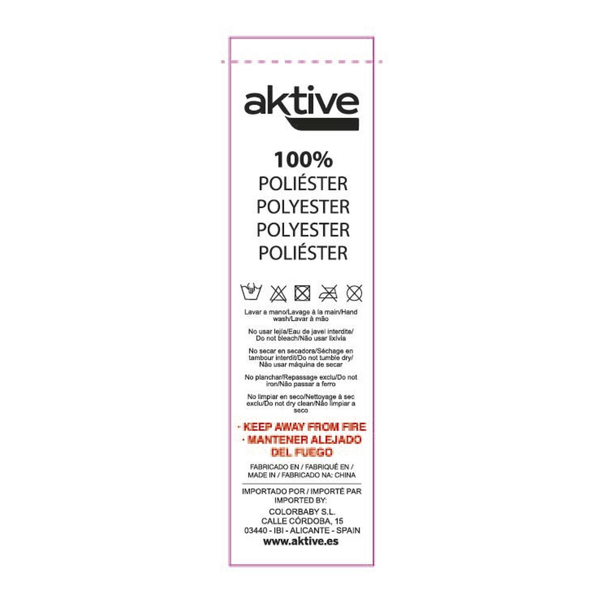 Foldable Camping Chair Aktive 54 x 92 x 49 cm (2 Units)