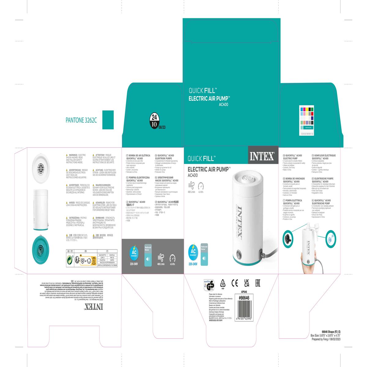 Air Pump Intex (6 Units)