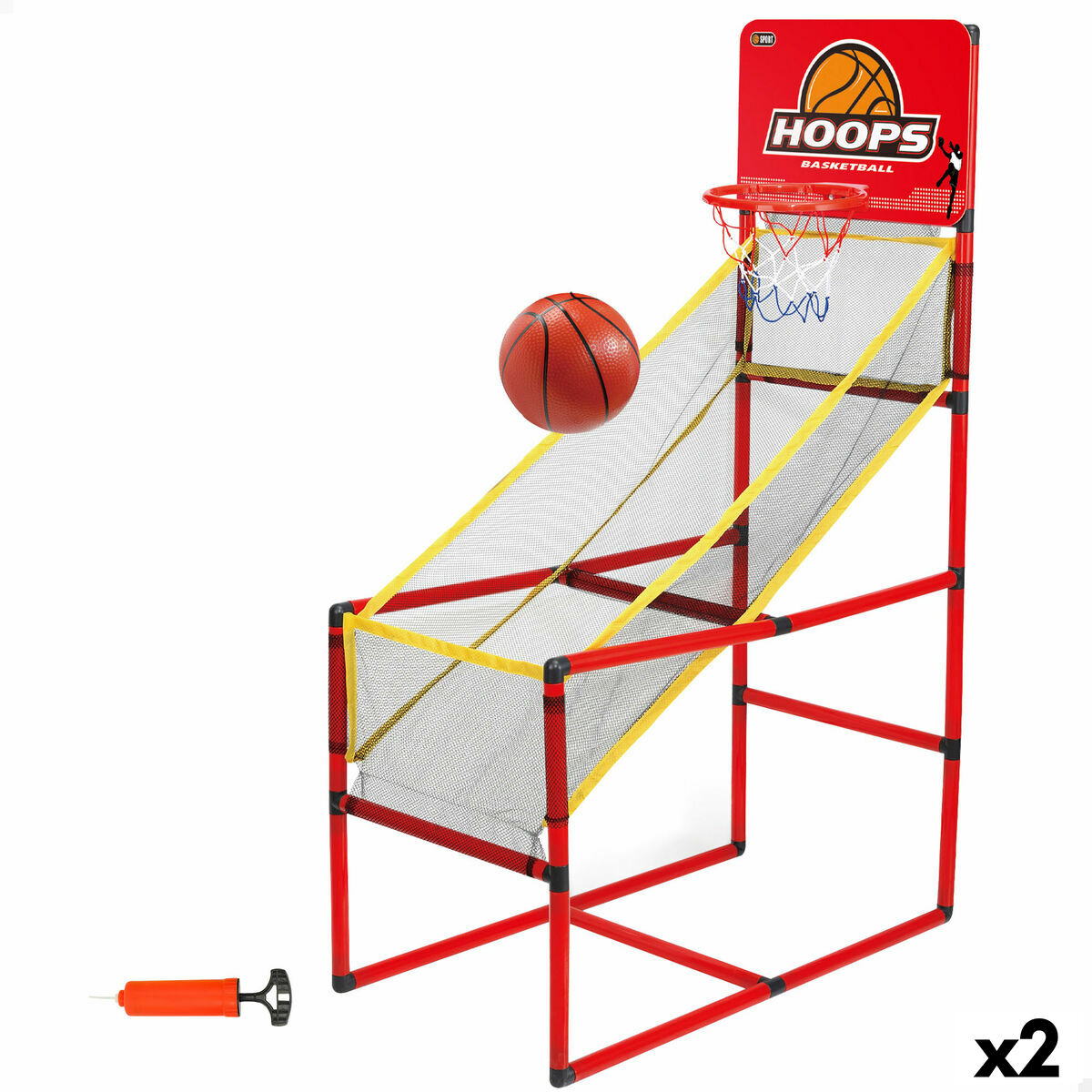 Basketball Basket Colorbaby 41 x 120 x 80 cm (2 Units) Basketball Basket Colorbaby 41 x 120 x 80 cm (2 Units)