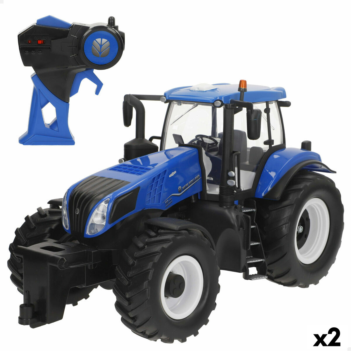 Remote-Controlled Car New Holland 37 x 21 x 18 cm (2 Units)