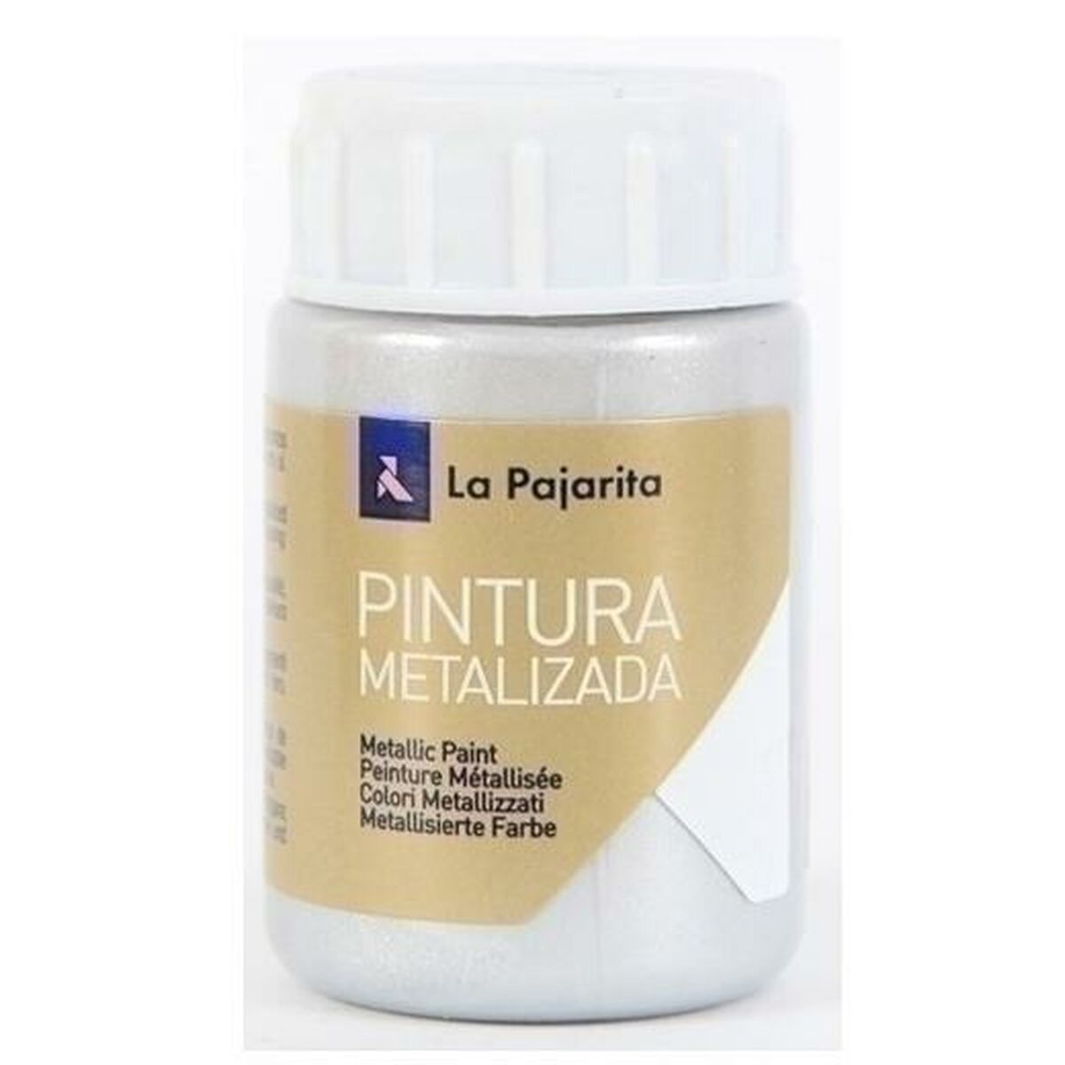 Paint La Pajarita Silver 35 ml (6 Units)