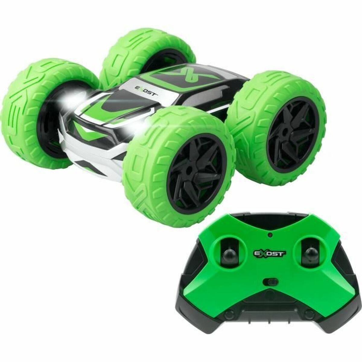 Remote-Controlled Car Exost Green Yellow Remote-Controlled Car Exost Green Yellow