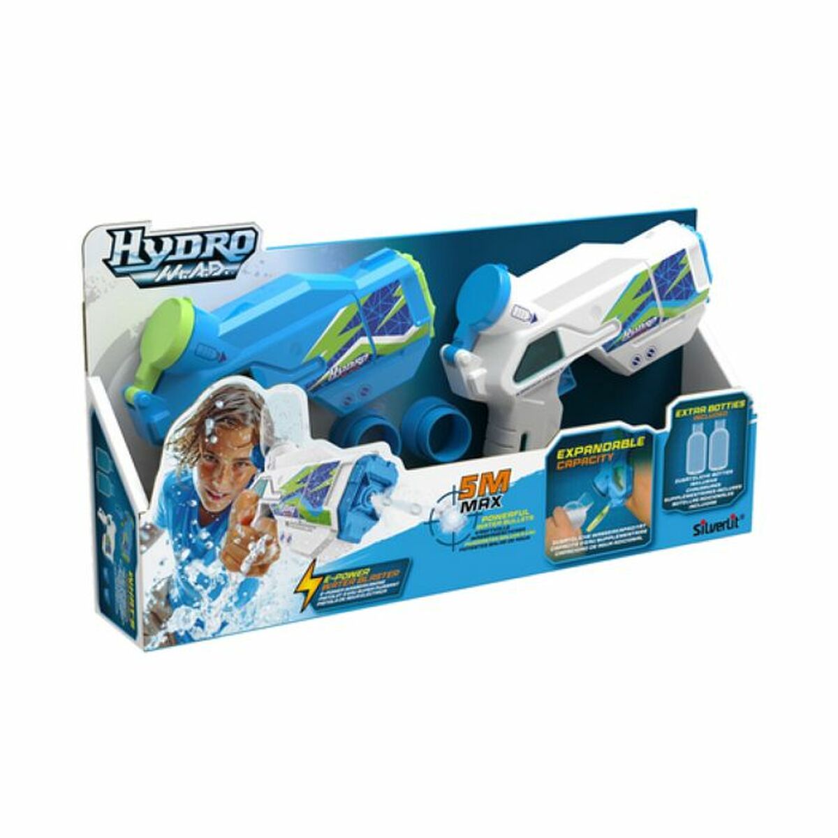 Beach toys set Silverlit White 100 L