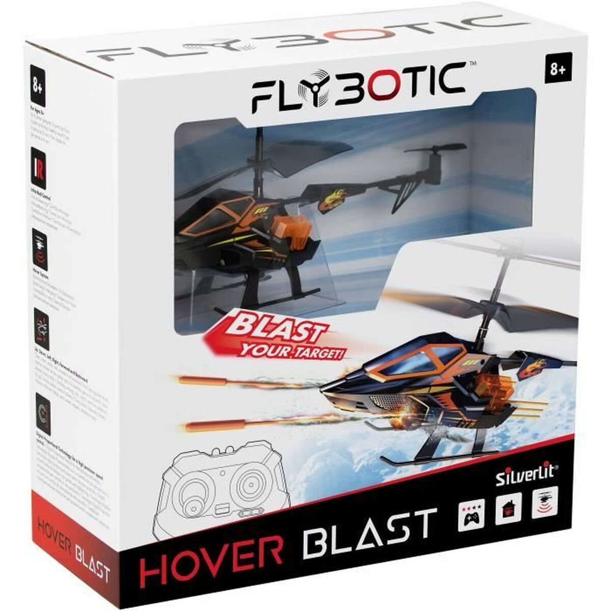 Radio control Helicopter Flybotic Helico Hover Blast