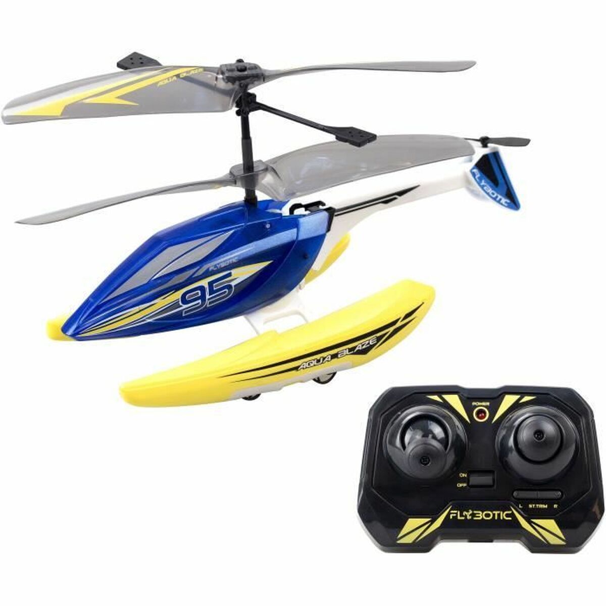 Remote-Controlled Car Flybotic Helico Aqua Blaze Yellow Remote-Controlled Car Flybotic Helico Aqua Blaze Yellow