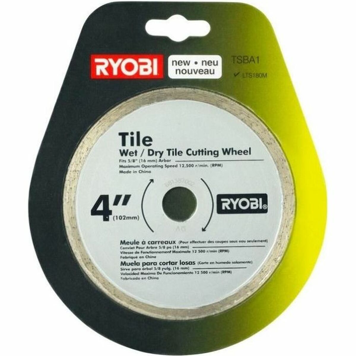 Cutting disc Ryobi LTS180M Cutting disc Ryobi LTS180M