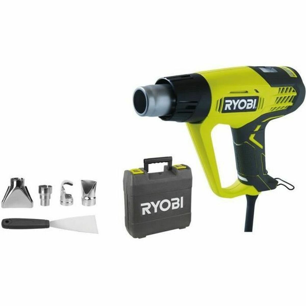 Hot air gun Ryobi EHG2020LCD 2000 W Hot air gun Ryobi EHG2020LCD 2000 W