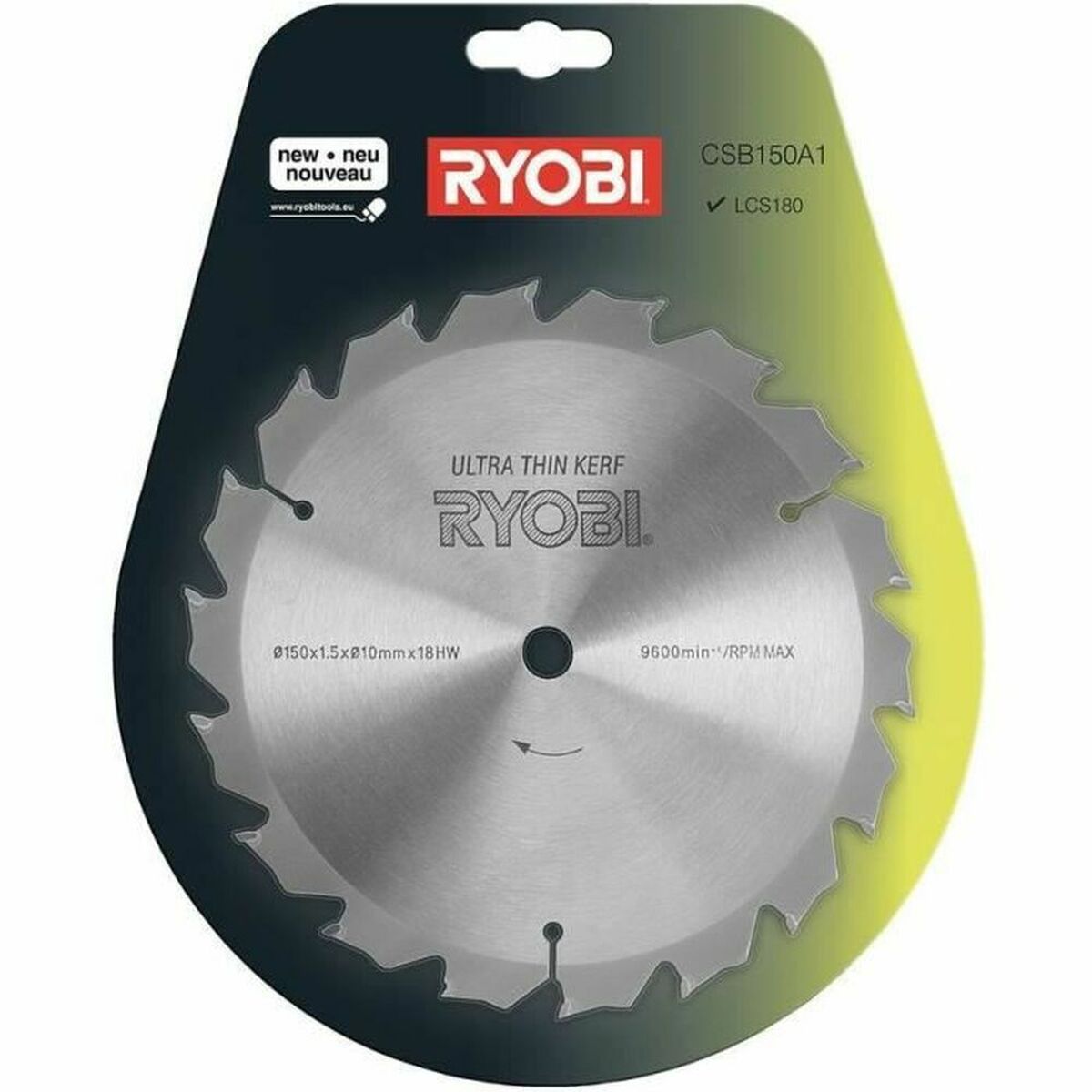 Saw Blade Ryobi Ultra Thin Circular 15 cm