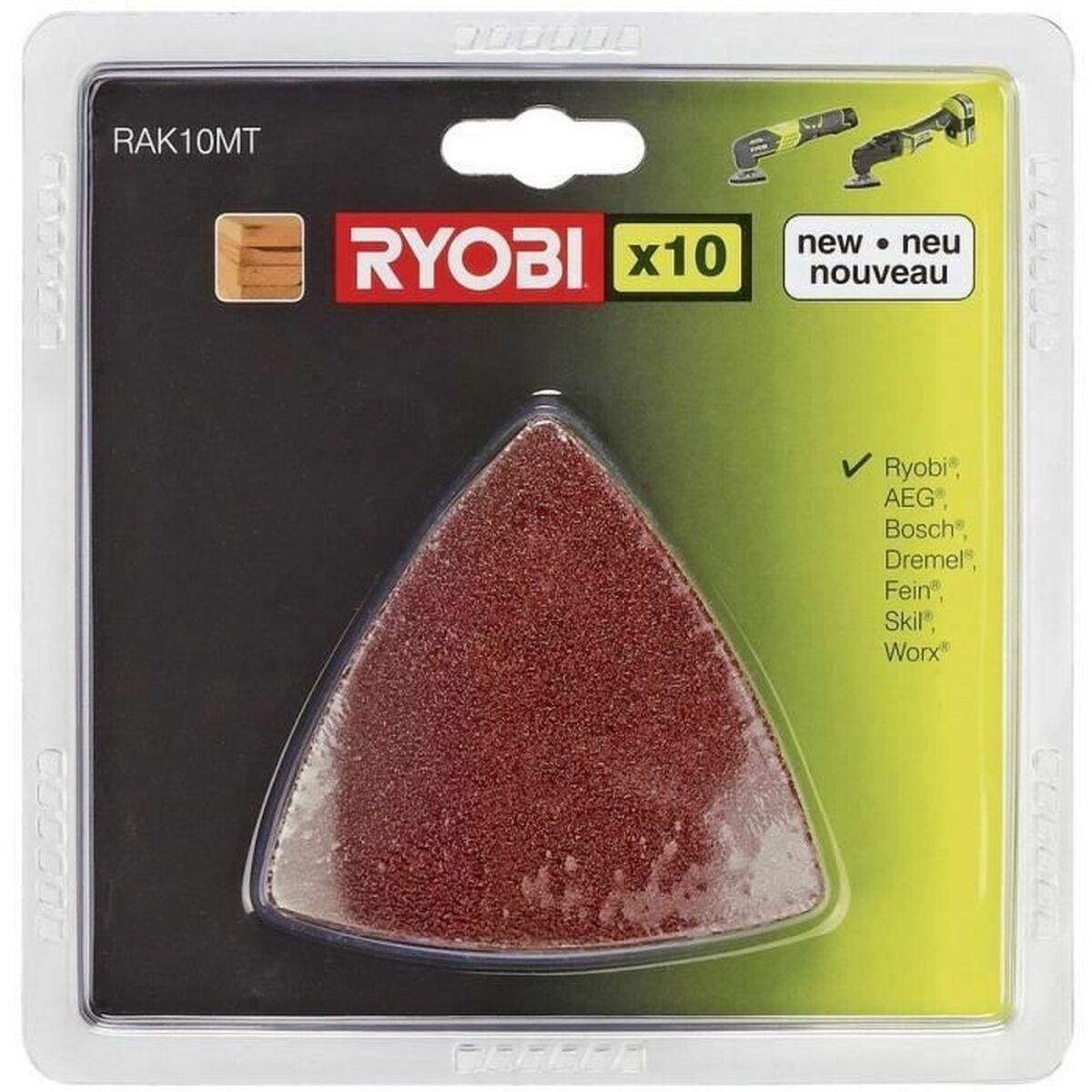 Sandpaper sheets Ryobi Sandpaper sheets Ryobi