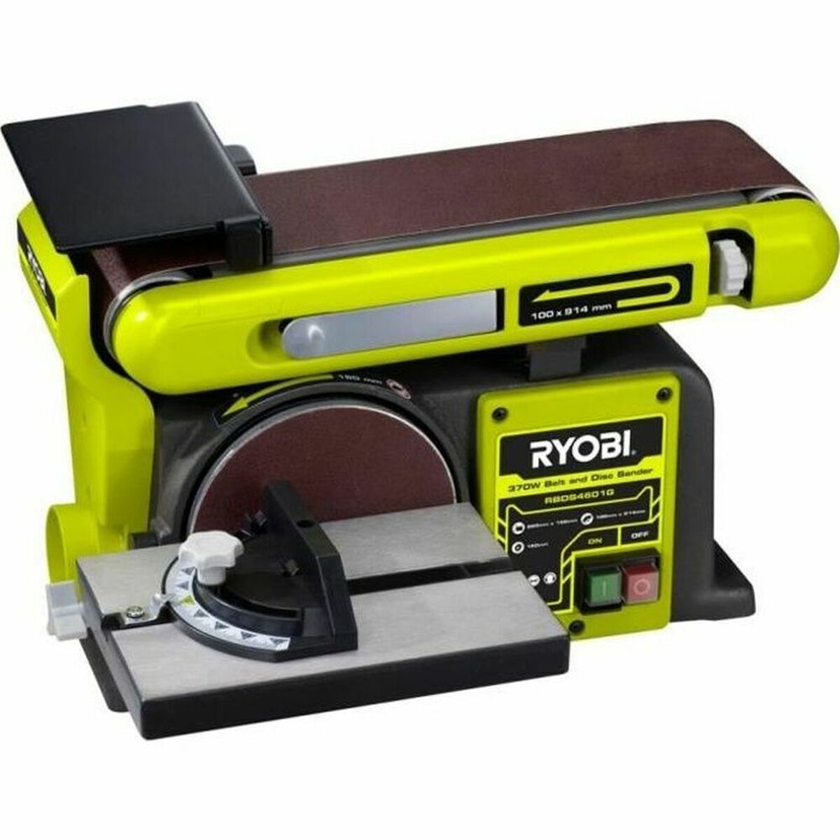 Combined belt and disc sander Ryobi 5133002858 350 W Combined belt and disc sander Ryobi 5133002858 350 W