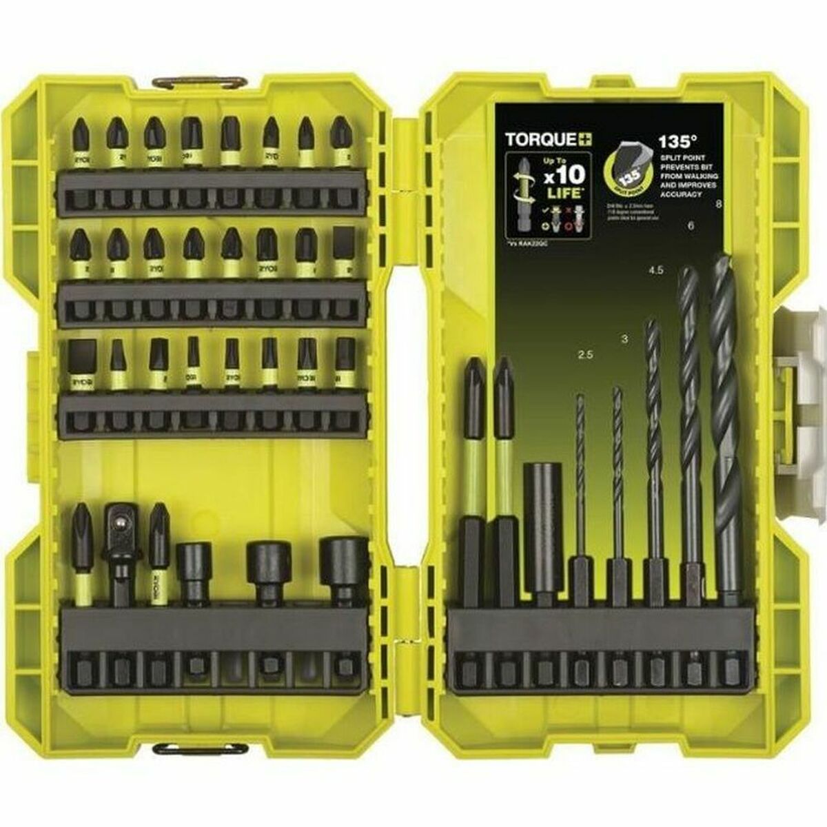 Drill bits and tits set Ryobi Special Impact 38 Pieces Hex Pozidriv pH HSS Drill bits and tits set Ryobi Special Impact 38 Pieces Hex Pozidriv pH HSS