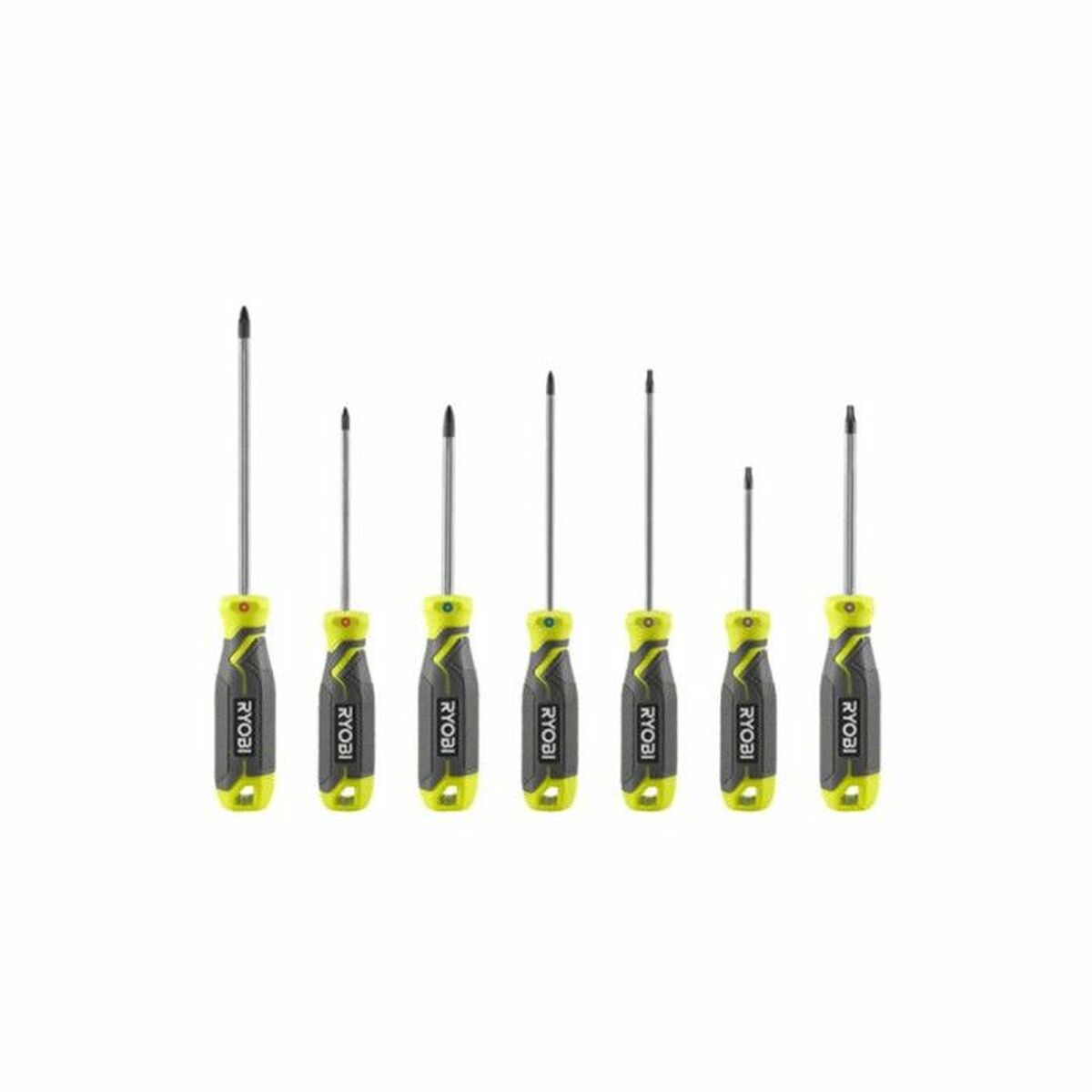 Screwdriver Set Ryobi RHSDS 7 Pieces Screwdriver Set Ryobi RHSDS 7 Pieces