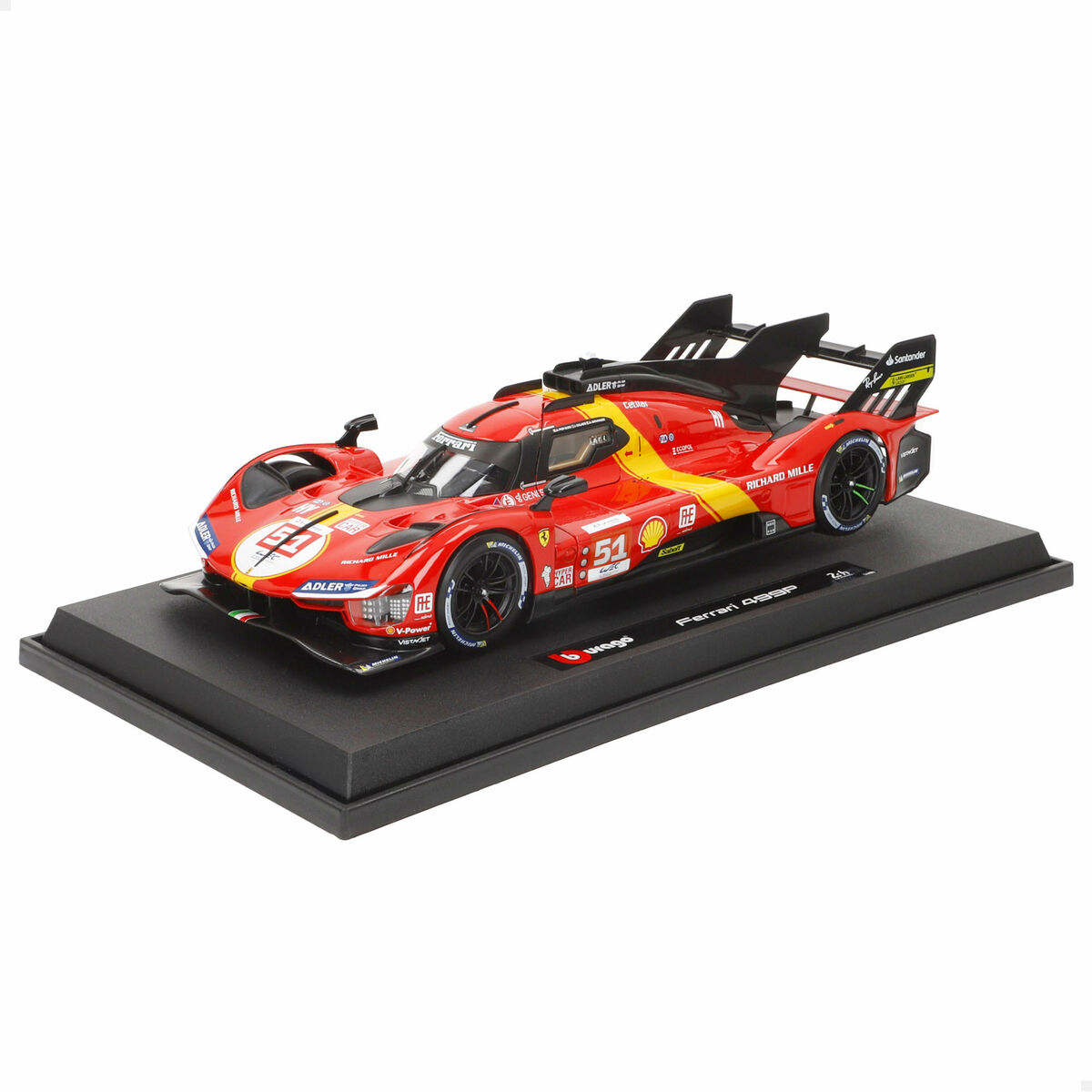 Car Bburago Ferrari Racing 499 LMH #51 1:18 Car Bburago Ferrari Racing 499 LMH #51 1:18