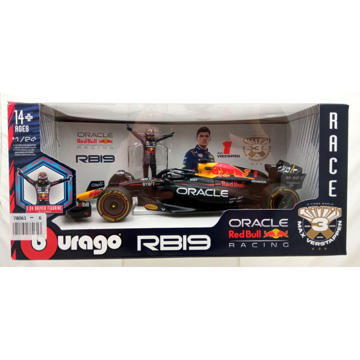 Car Bburago Red Bull F1 Racing RB19 1:24