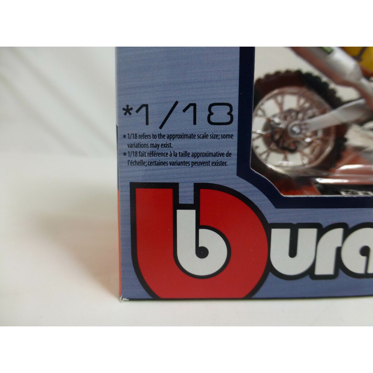 Motorcycle Bburago Wrb Ktm Cross 1:18