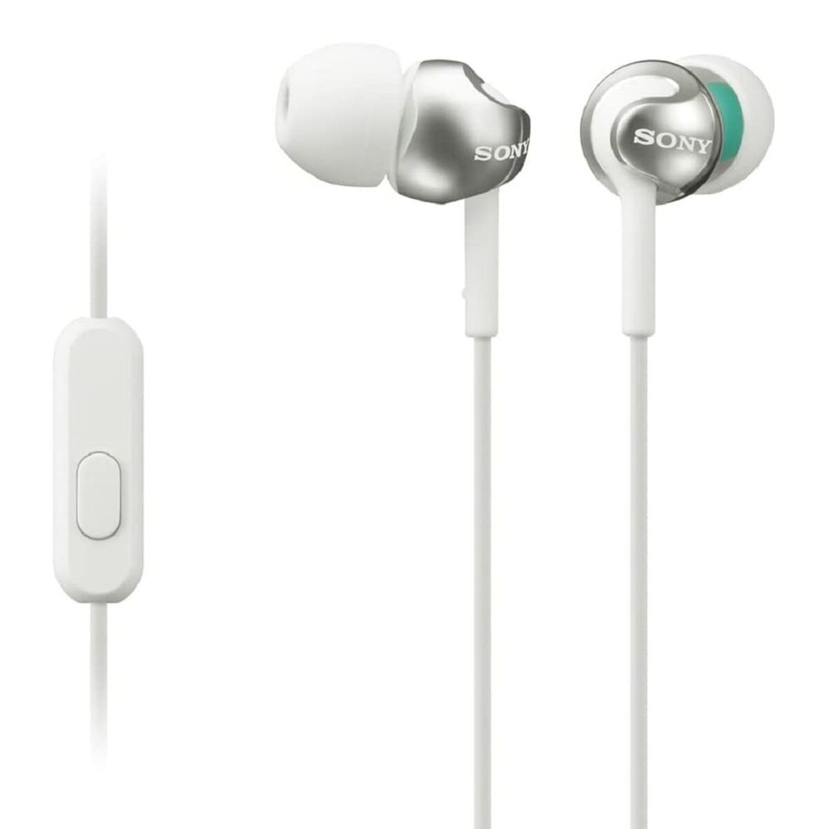 In ear headphones Sony MDR-EX110AP 3,5 mm White In ear headphones Sony MDR-EX110AP 3,5 mm White