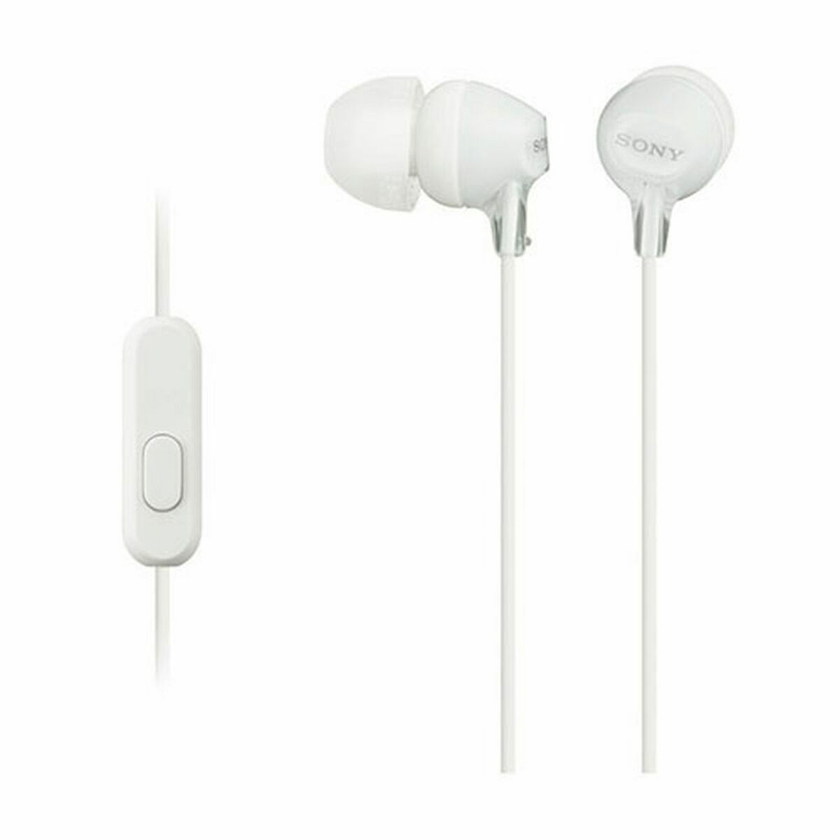 Headphones with Microphone Sony MDR-EX155AP in-ear White