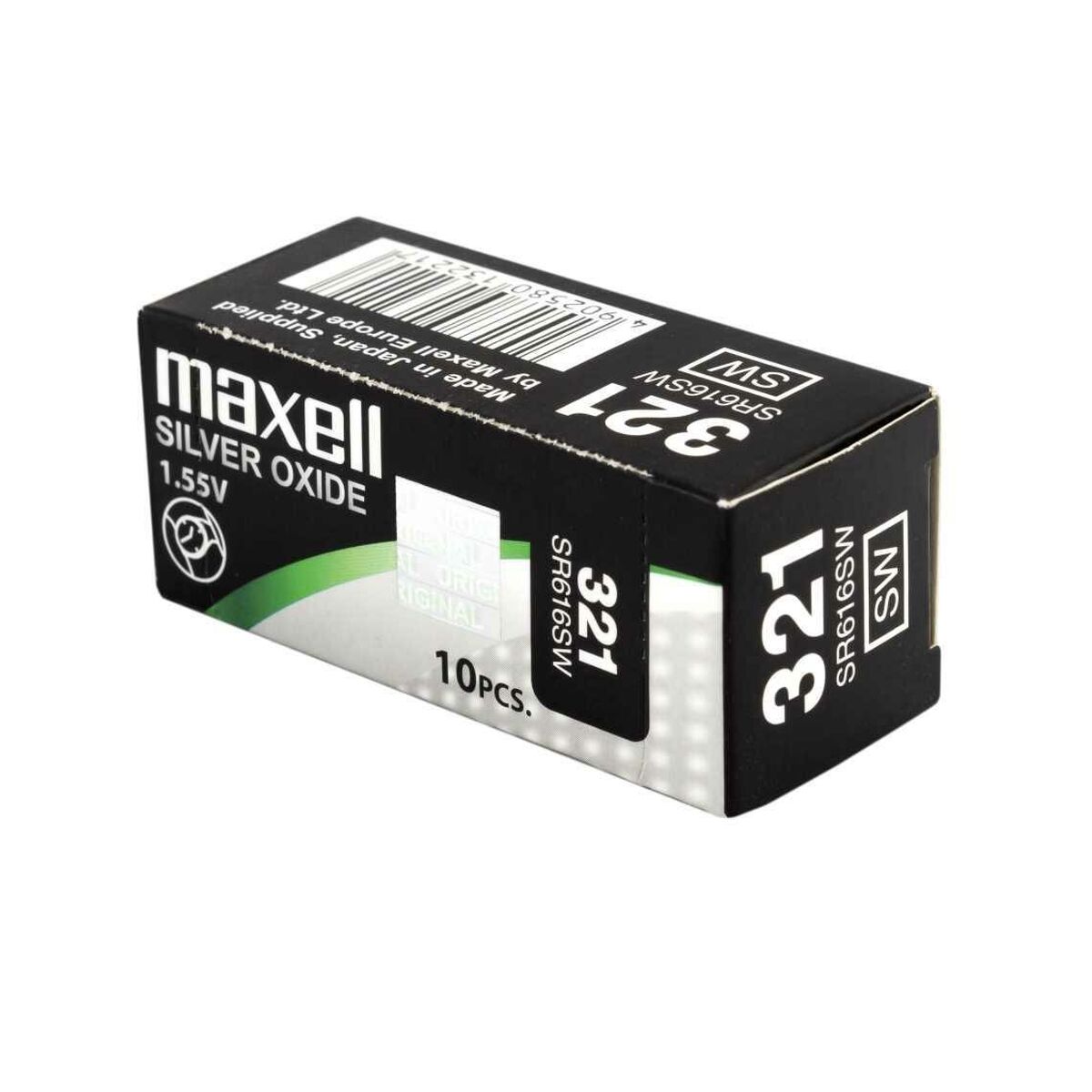 Button battery Maxell SR616SW 321 1,55 V Button Cell Batteries Button battery Maxell SR616SW 321 1,55 V Button Cell Batteries