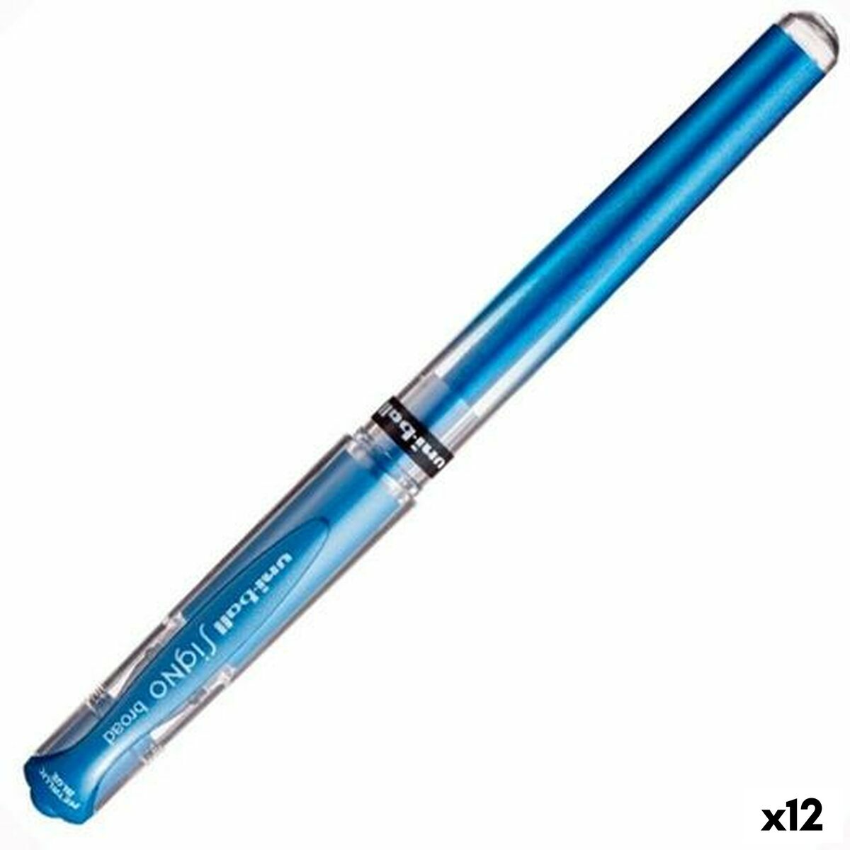 Gel pen Uni-Ball SIGNO BROAD Blue 1,0 mm (12 Units) Gel pen Uni-Ball SIGNO BROAD Blue 1,0 mm (12 Units)
