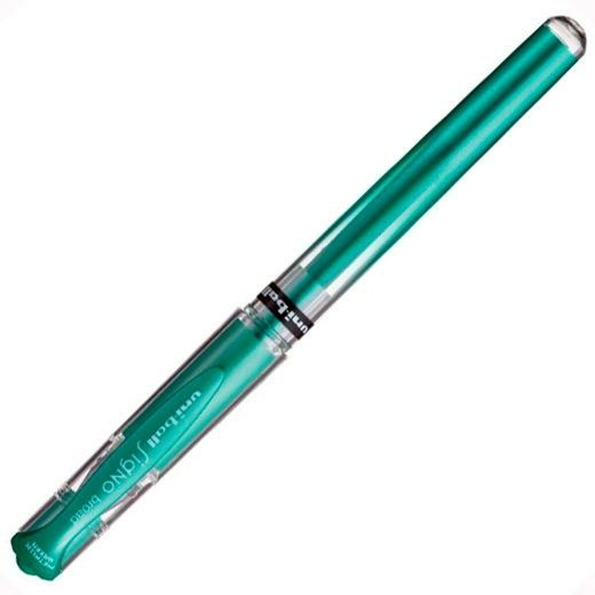 Gel pen Uni-Ball SIGNO BROAD Green 0,6 mm 1,0 mm (12 Units)