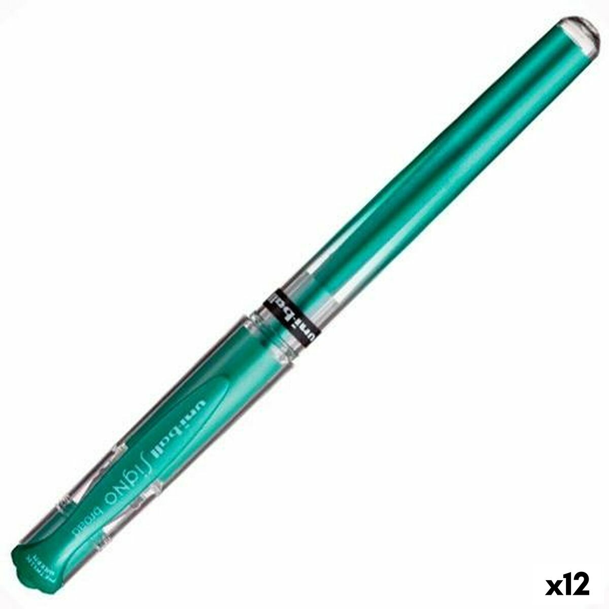 Gel pen Uni-Ball SIGNO BROAD Green 0,6 mm 1,0 mm (12 Units) Gel pen Uni-Ball SIGNO BROAD Green 0,6 mm 1,0 mm (12 Units)