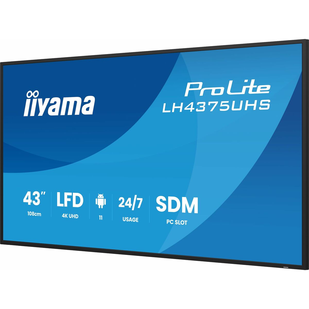 Monitor Iiyama LH4375UHS-B2AG 43″ 4K Ultra HD LCD