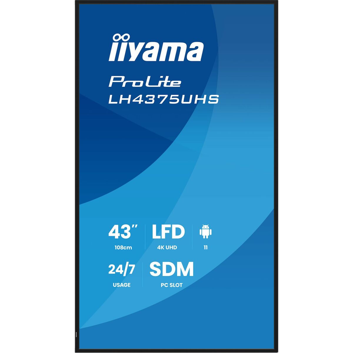 Monitor Iiyama LH4375UHS-B2AG 43″ 4K Ultra HD LCD