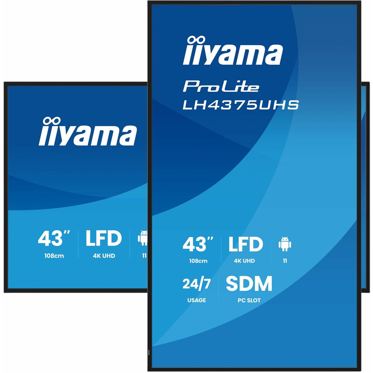 Monitor Iiyama LH4375UHS-B2AG 43″ 4K Ultra HD LCD