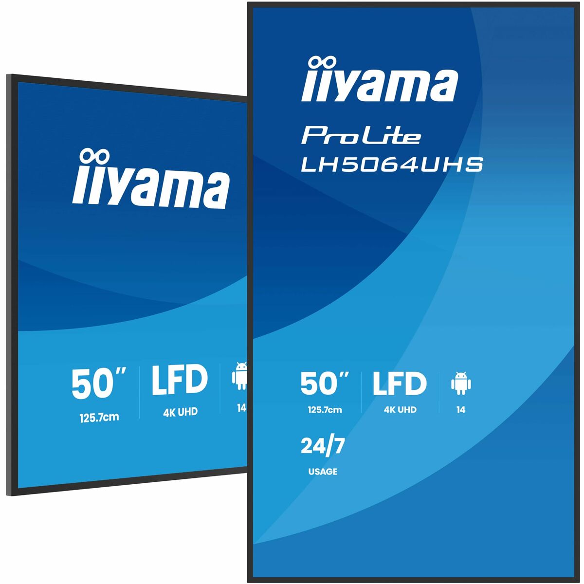 Monitor Iiyama LH7564UHS-B1AG 75″ 4K Ultra HD