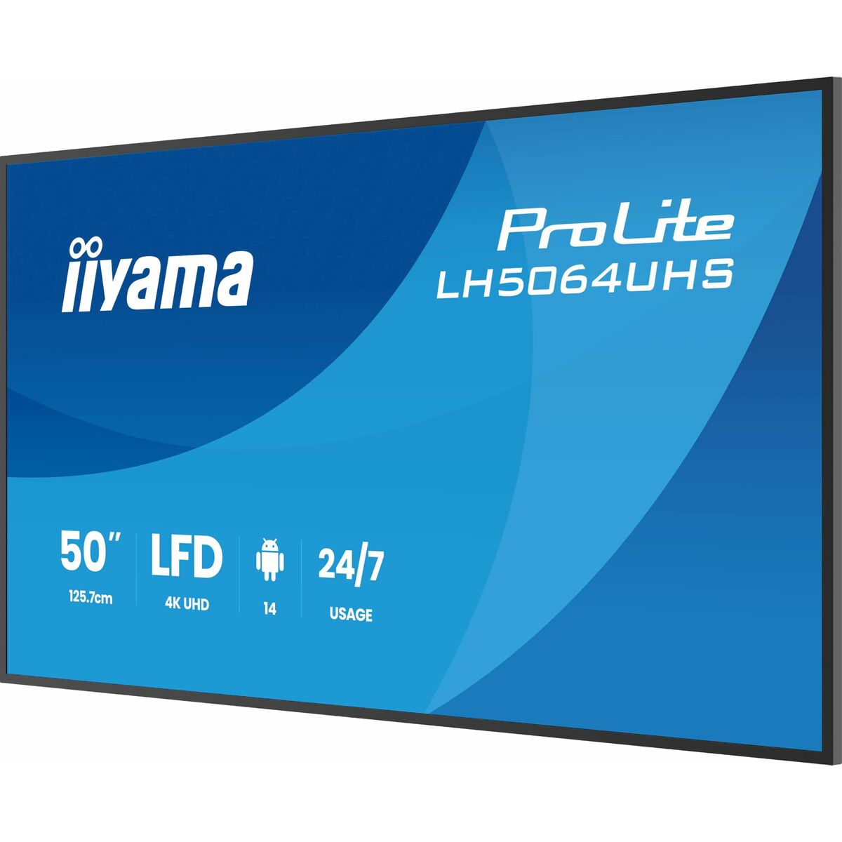 Monitor Iiyama LH7564UHS-B1AG 75″ 4K Ultra HD