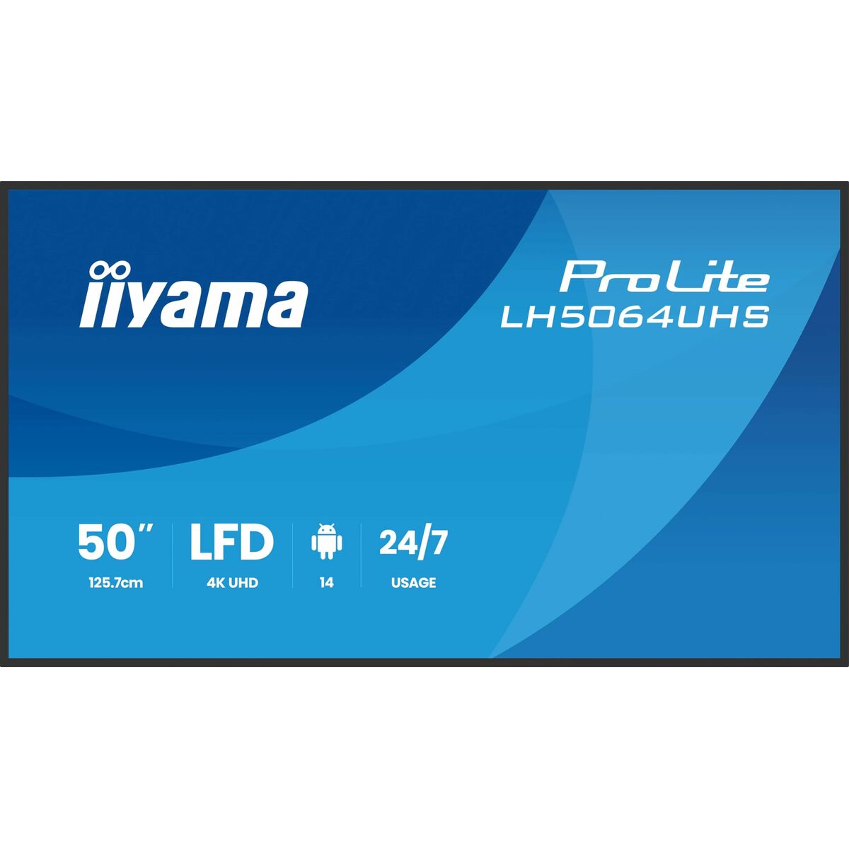 Monitor Iiyama LH7564UHS-B1AG 75″ 4K Ultra HD