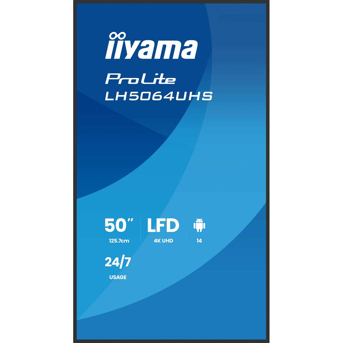 Monitor Iiyama LH7564UHS-B1AG 75″ 4K Ultra HD