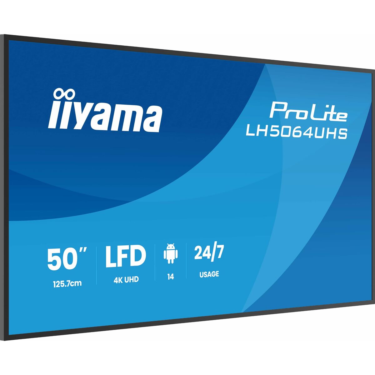 Monitor Iiyama LH7564UHS-B1AG 75″ 4K Ultra HD